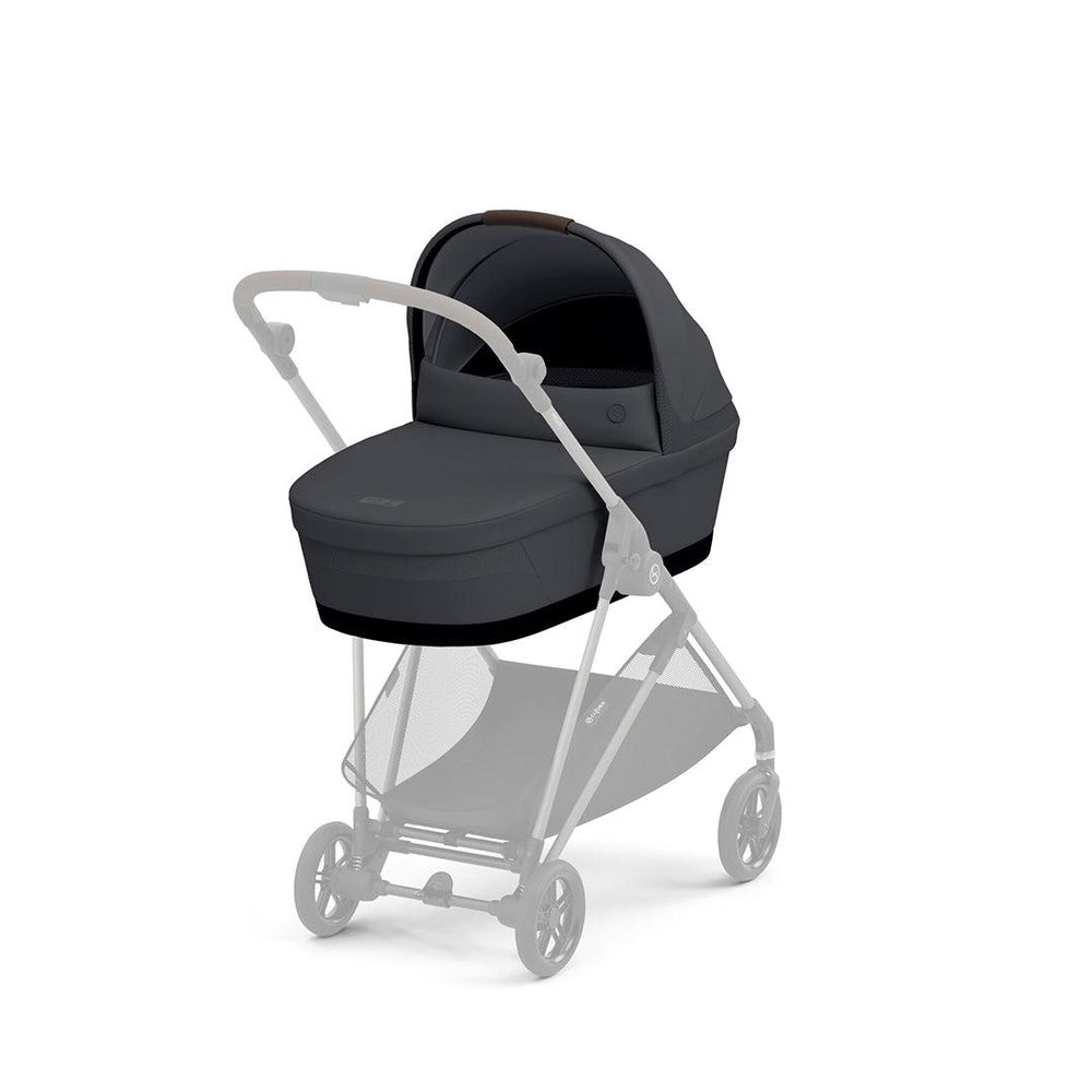 CYBEX Melio Cot 2023 - Monument Grey-Carrycots-Monument Grey- | Natural Baby Shower