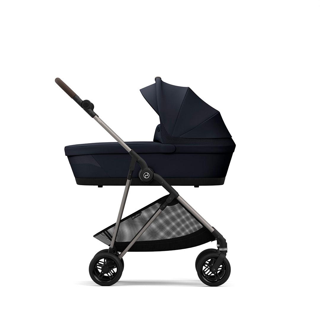 CYBEX Melio Cot 2023 - Ocean Blue-Carrycots-Ocean Blue- | Natural Baby Shower