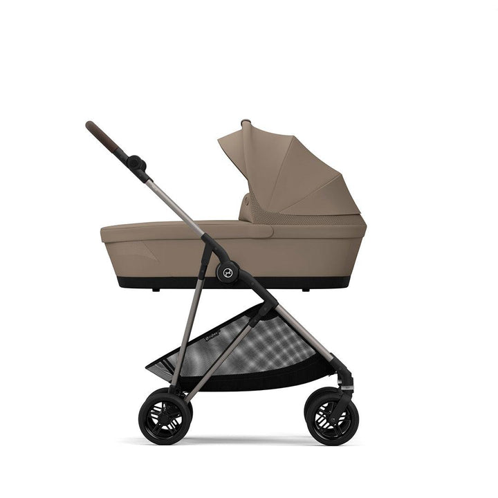 CYBEX Melio Cot 2023 - Seashell Beige-Carrycots-Seashell Beige- | Natural Baby Shower