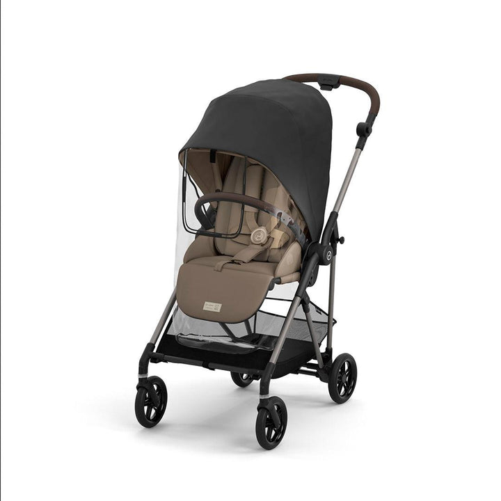 CYBEX Melio Pushchair 2023 - Seashell Beige-Strollers-Seashell Beige- | Natural Baby Shower