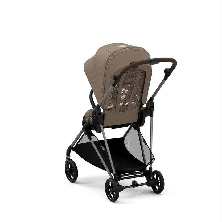 CYBEX Melio Pushchair 2023 - Seashell Beige-Strollers-Seashell Beige- | Natural Baby Shower