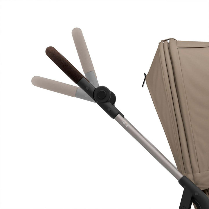 CYBEX Melio Pushchair 2023 - Seashell Beige-Strollers-Seashell Beige- | Natural Baby Shower