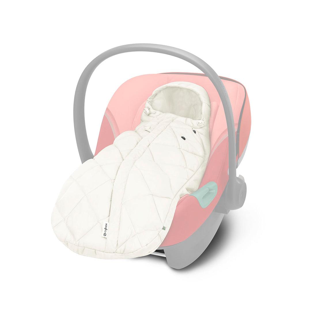 CYBEX Snøgga Mini Footmuff - Seashell Beige-Car Seat Footmuffs-Seashell Beige- | Natural Baby Shower