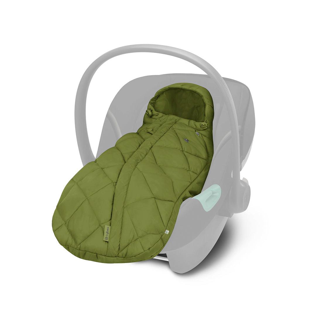 CYBEX Snøgga Mini Footmuff 2023 - Nature Green-Car Seat Footmuffs-Nature Green- | Natural Baby Shower
