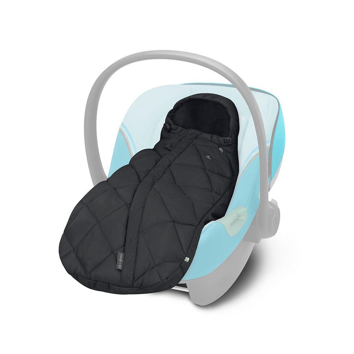 CYBEX Snøgga Mini Footmuff - Moon Black-Car Seat Footmuffs-Moon Black- | Natural Baby Shower