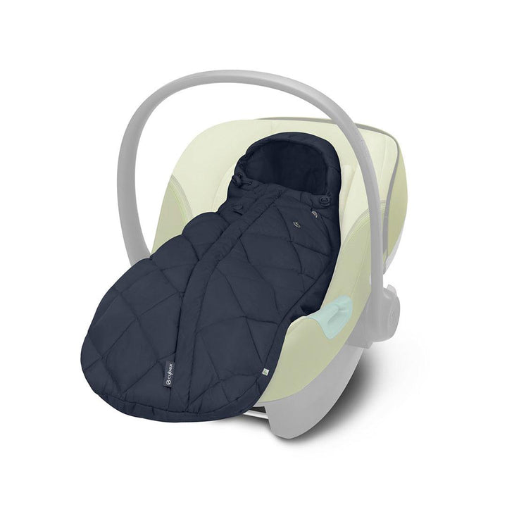 CYBEX Snøgga Mini Footmuff - Ocean Blue-Car Seat Footmuffs-Ocean Blue- | Natural Baby Shower