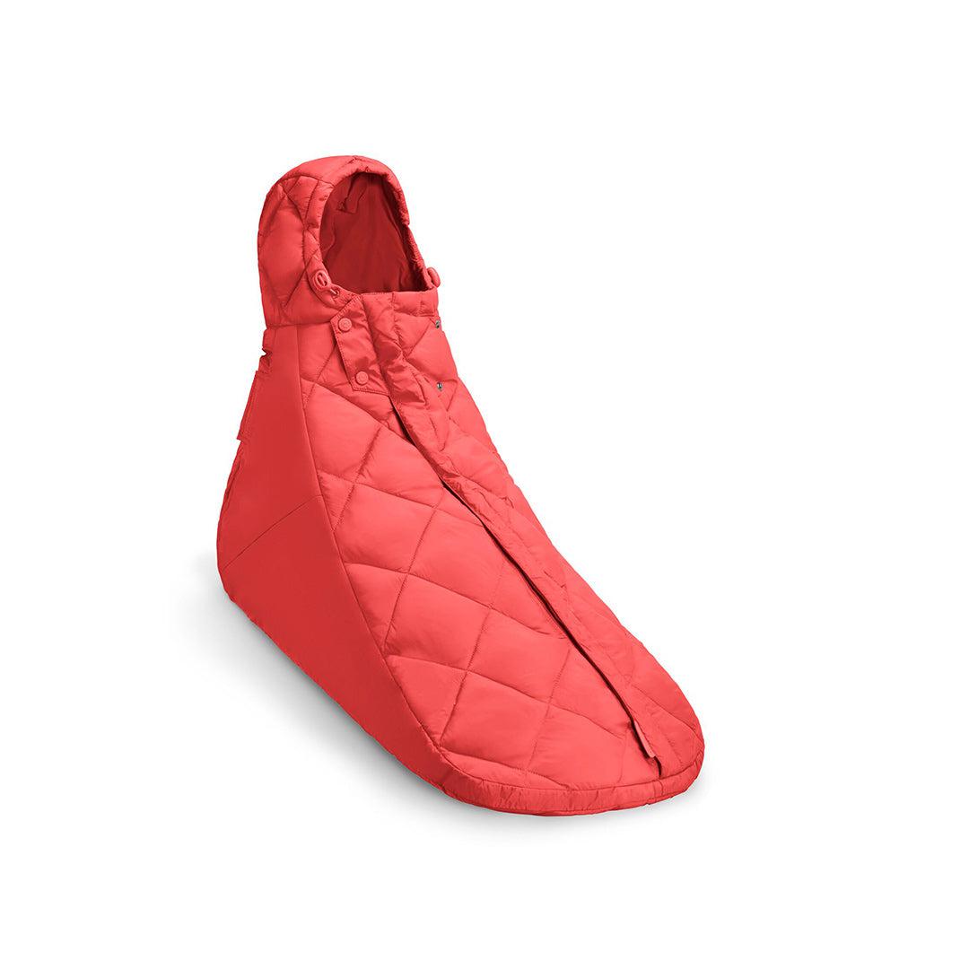 CYBEX Snøgga Mini Footmuff - Hibiscus Red-Car Seat Footmuffs-Hibiscus Red- | Natural Baby Shower