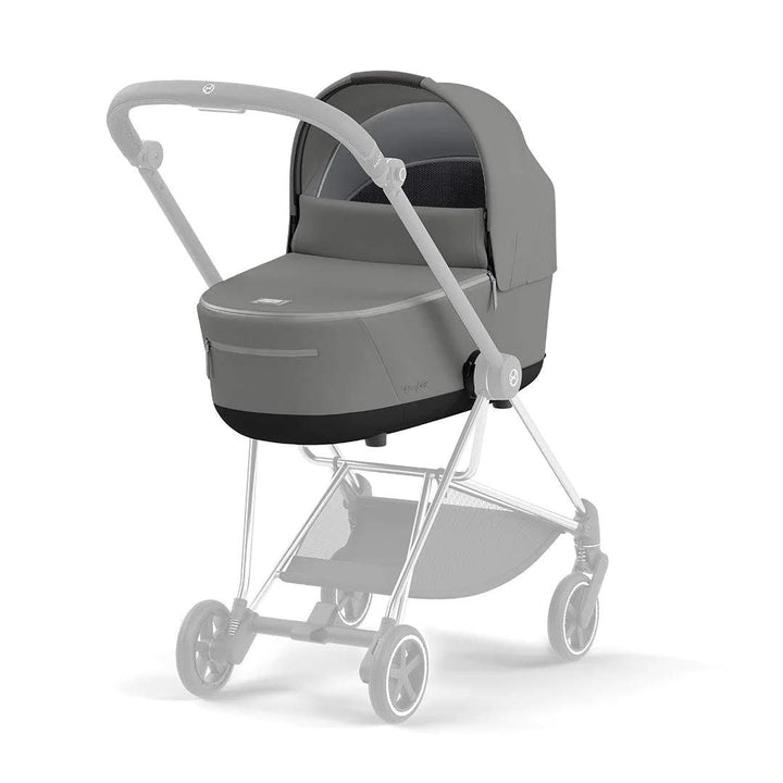 CYBEX Mios Conscious Collection Lux Carrycot - Pearl Grey (2022)-Carrycots- | Natural Baby Shower