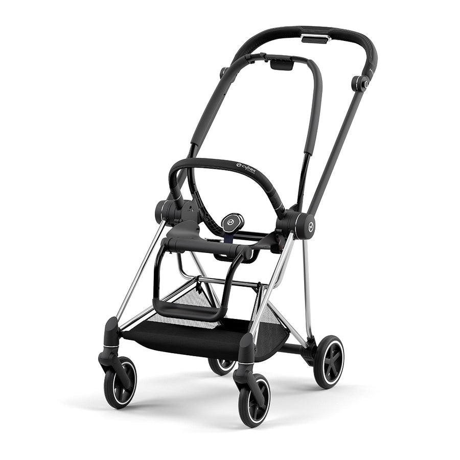 CYBEX Mios Frame + Seat Hardpart - Chrome Black (2022)-Stroller Frames- | Natural Baby Shower