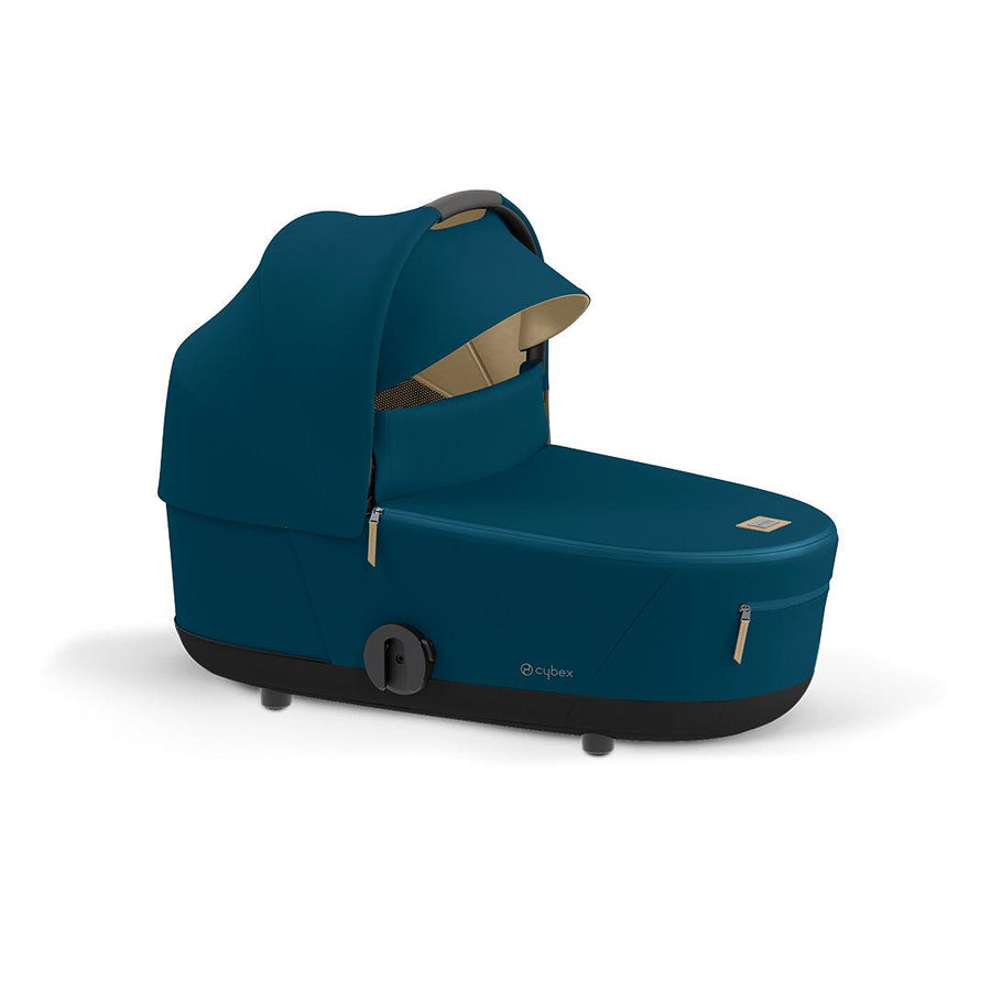 CYBEX Mios Lux Carrycot - Mountain Blue (2022)-Carrycots- | Natural Baby Shower