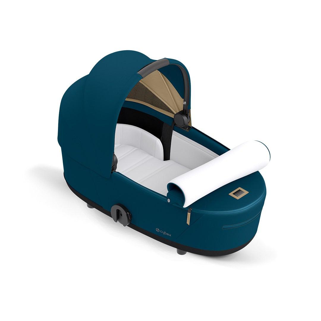 CYBEX Mios Lux Carrycot - Mountain Blue (2022)-Carrycots- | Natural Baby Shower