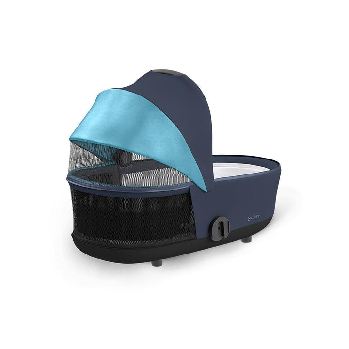 CYBEX Mios Lux Carrycot - Nautical Blue (2022)-Carrycots- | Natural Baby Shower