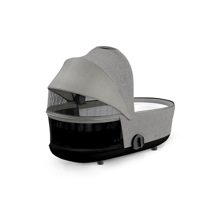 CYBEX Mios Lux Carrycot Plus - Manhattan Grey (2022)-Carrycots- | Natural Baby Shower