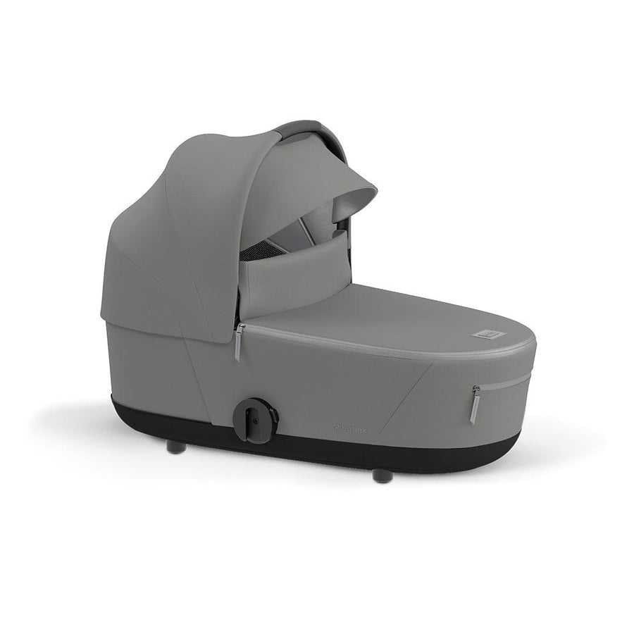 CYBEX Mios Lux Carrycot - Soho Grey (2022)-Carrycots- | Natural Baby Shower