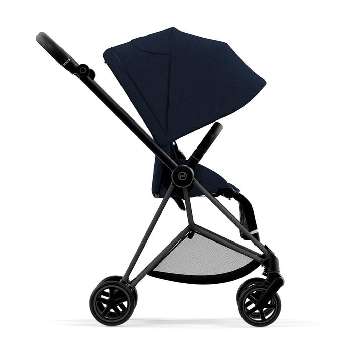 CYBEX Mios Pushchair Plus - Midnight Blue (2022)-Strollers-Chrome Black-None | Natural Baby Shower