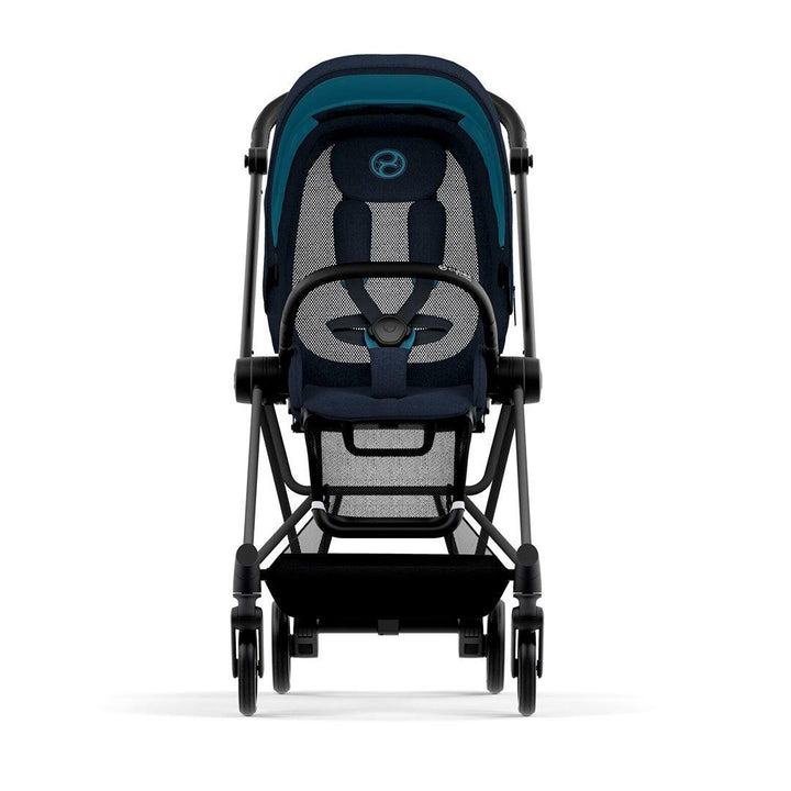 CYBEX Mios Pushchair Plus - Midnight Blue (2022)-Strollers-Chrome Black-None | Natural Baby Shower