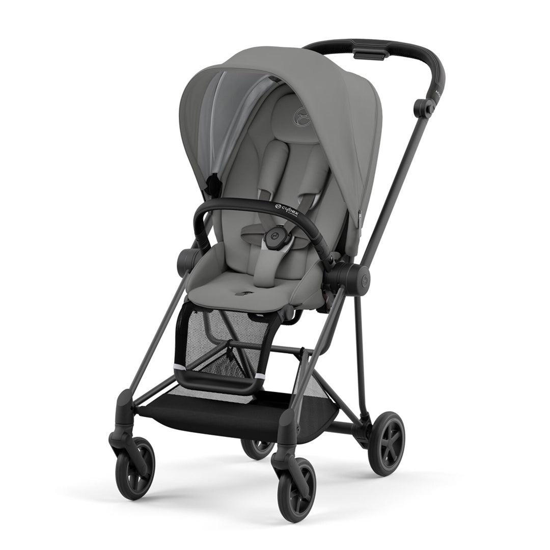 CYBEX Mios Pushchair - Soho Grey (2022)-Strollers-Matt Black-None | Natural Baby Shower