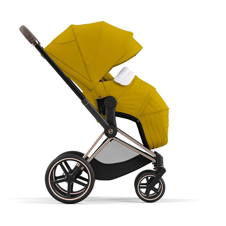 CYBEX Platinum Lite Cot - Mustard Yellow (2022)-Carrycots- | Natural Baby Shower