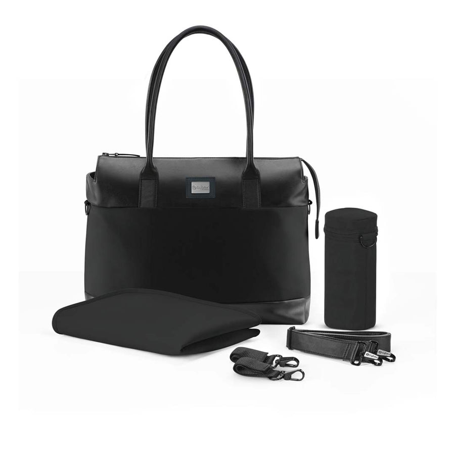 CYBEX Platinum Tote Changing Bag - Deep Black-Changing Bags-Deep Black- | Natural Baby Shower