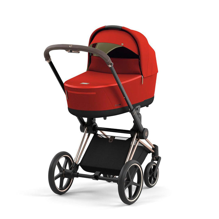 CYBEX Priam Lux Carrycot - Autumn Gold (2022)-Carrycots- | Natural Baby Shower