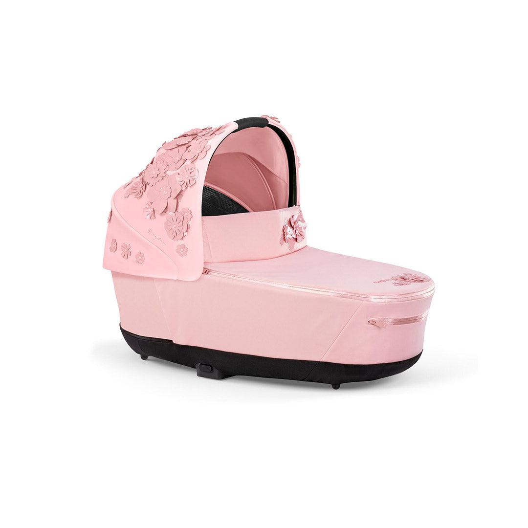 CYBEX Priam Lux Carrycot - Simply Flowers - Pale Blush-Carrycots- | Natural Baby Shower