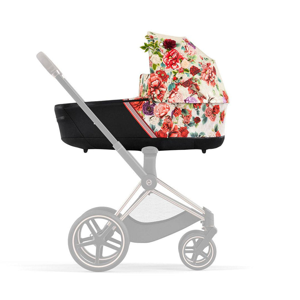 CYBEX Priam Lux Carrycot - Spring Blossom - Light (2022)-Carrycots- | Natural Baby Shower