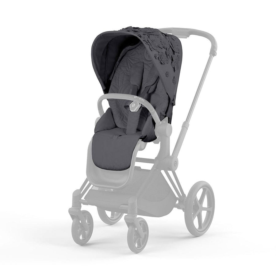 CYBEX Priam Seat Pack - Simply Flowers - Dream Grey (2022)-Colour Packs- | Natural Baby Shower