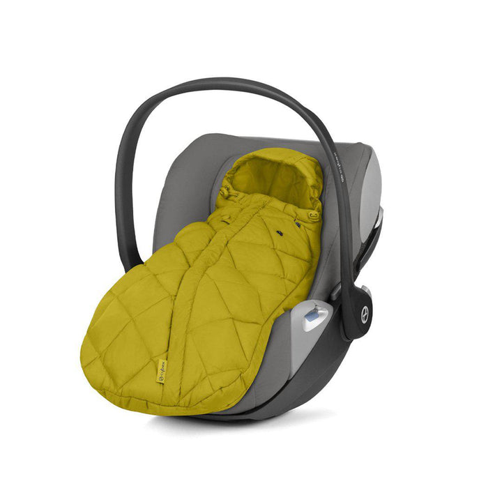 CYBEX Snøgga Mini Footmuff - Mustard Yellow-Car Seat Footmuffs- | Natural Baby Shower