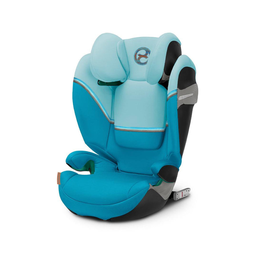 CYBEX Solution S2 i-Size Car Seat - Beach Blue-Car Seats- | Natural Baby Shower