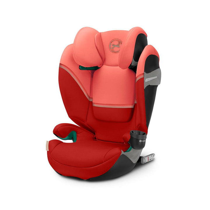 CYBEX Solution S2 i-Fix Car Seat - Hibiscus Red-Car Seats- | Natural Baby Shower