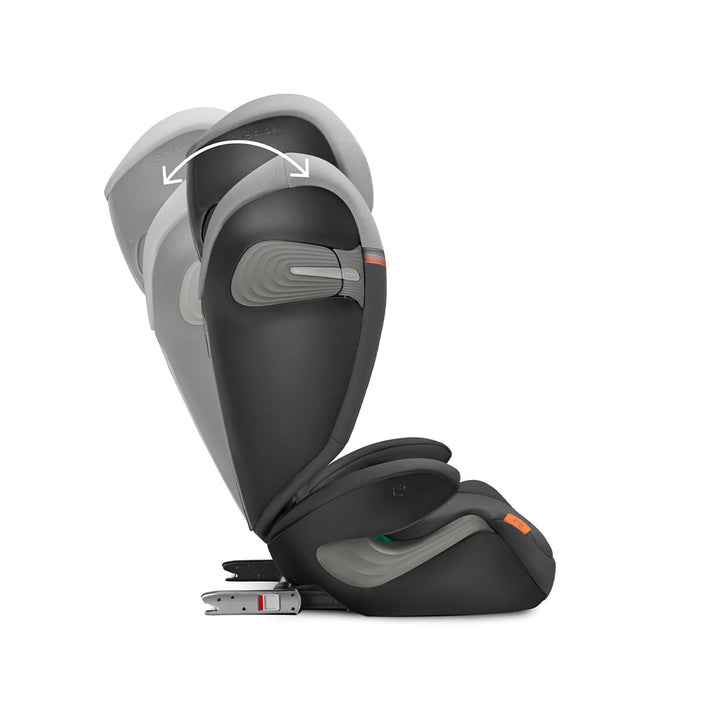 CYBEX Solution S2 i-Fix Car Seat - Lava Grey-Car Seats- | Natural Baby Shower