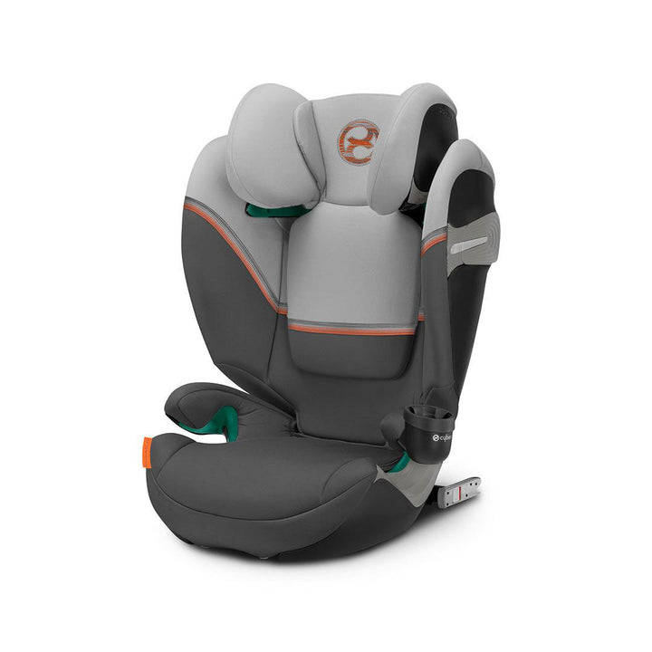 CYBEX Solution S2 i-Fix Car Seat - Lava Grey-Car Seats- | Natural Baby Shower