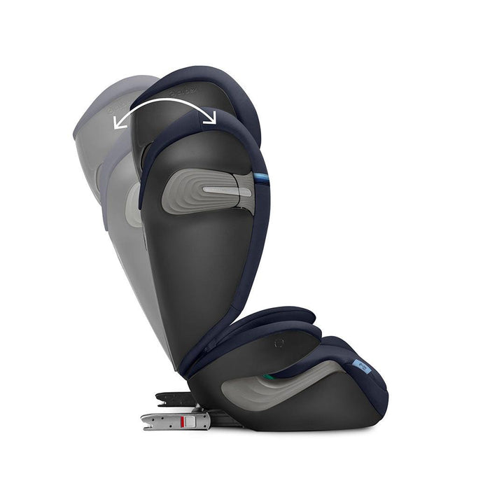 CYBEX Solution S2 i-Fix Car Seat - Ocean Blue-Car Seats- | Natural Baby Shower
