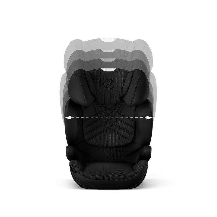 CYBEX Solution T i-Fix Plus Car Seat - Sepia Black-Car Seats-Sepia Black- | Natural Baby Shower