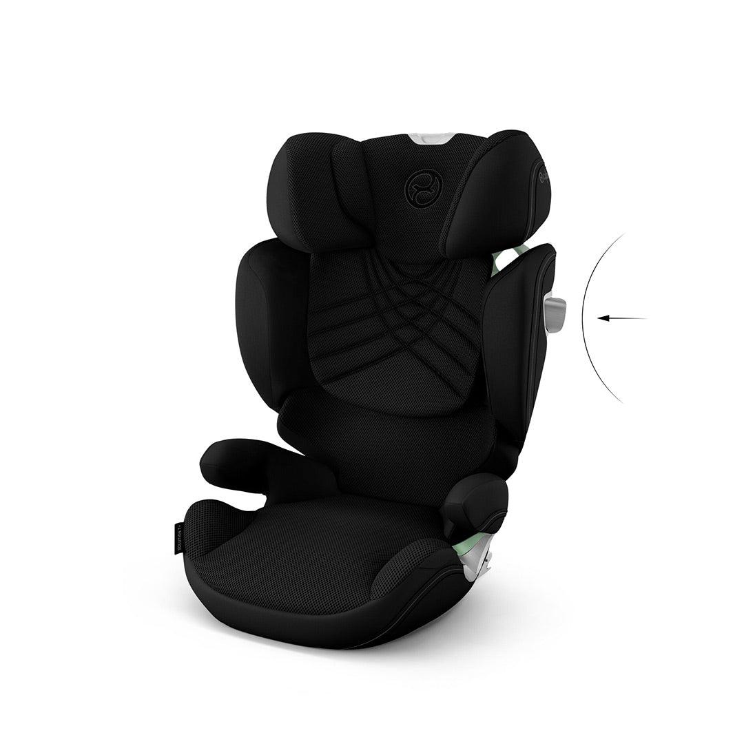 CYBEX Solution T i-Fix Plus Car Seat - Sepia Black-Car Seats-Sepia Black- | Natural Baby Shower