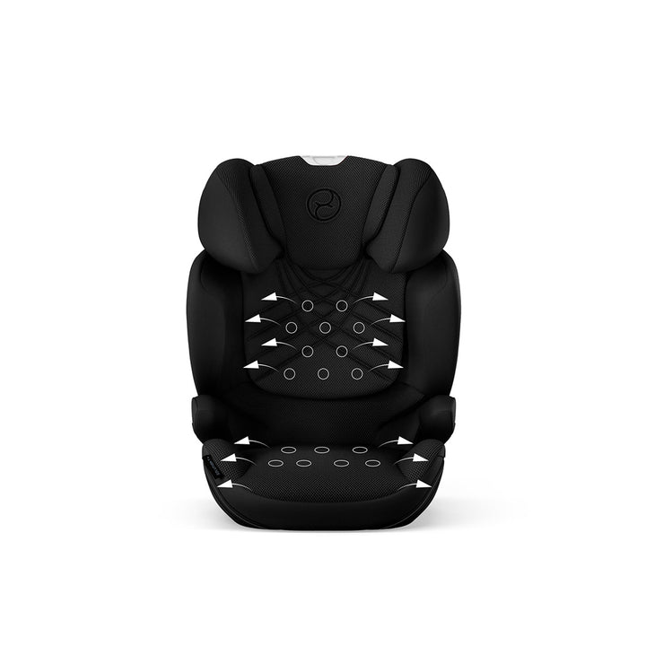 CYBEX Solution T i-Fix Plus Car Seat - Sepia Black-Car Seats-Sepia Black- | Natural Baby Shower