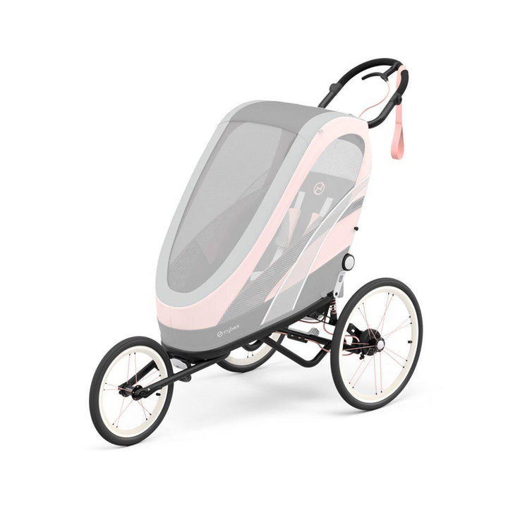 CYBEX ZENO Frame - Black + Pink-Stroller Frames- | Natural Baby Shower