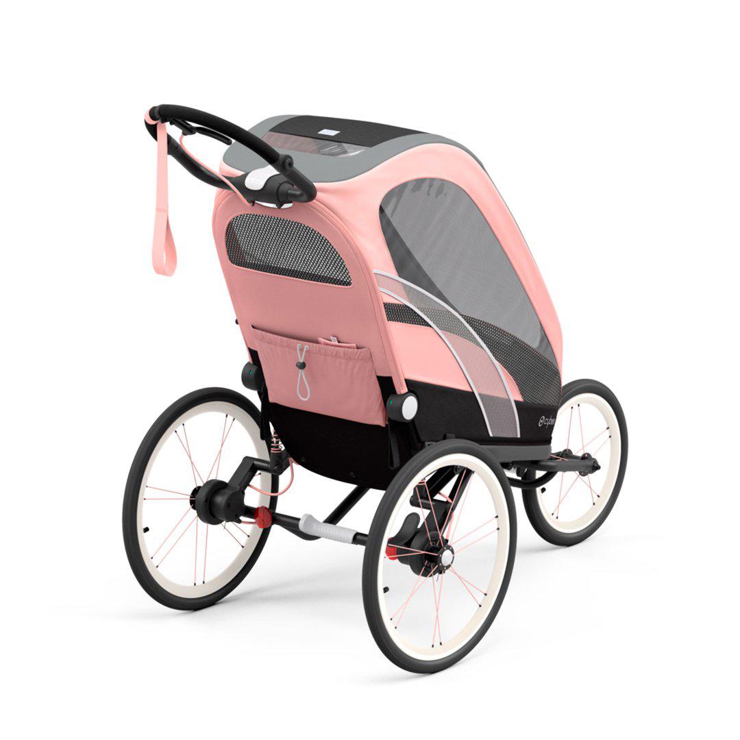 CYBEX ZENO Frame - Black + Pink-Stroller Frames- | Natural Baby Shower