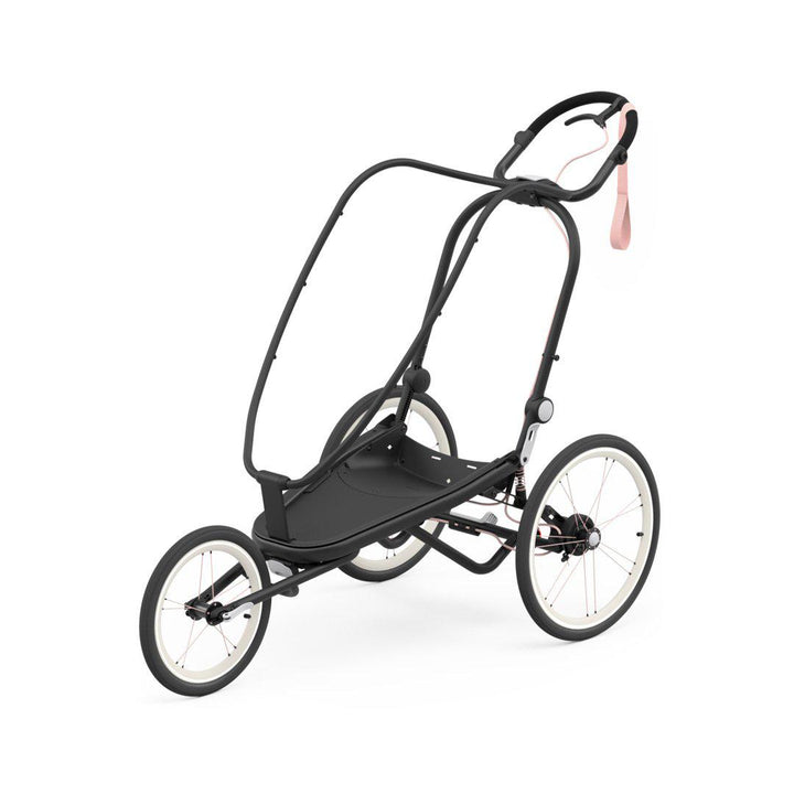 CYBEX ZENO Frame - Black + Pink-Stroller Frames- | Natural Baby Shower