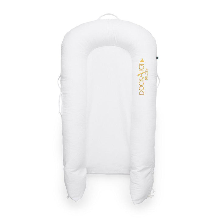 DockATot Deluxe+ Dock - Pristine White-Baby Nests- | Natural Baby Shower
