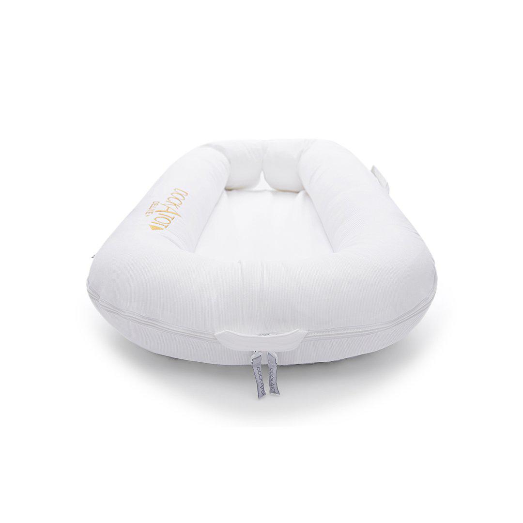 DockATot Deluxe+ Dock - Pristine White-Baby Nests- | Natural Baby Shower
