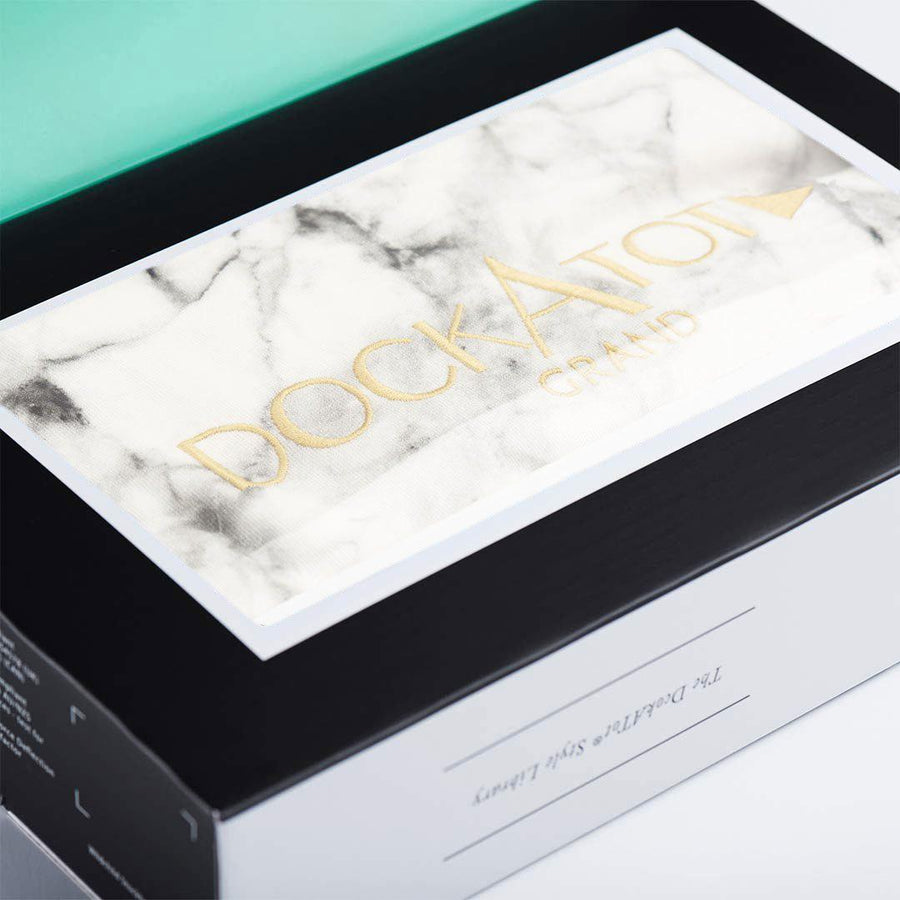 DockATot Grand Cover - Carrara Marble-Baby Nest Covers- | Natural Baby Shower