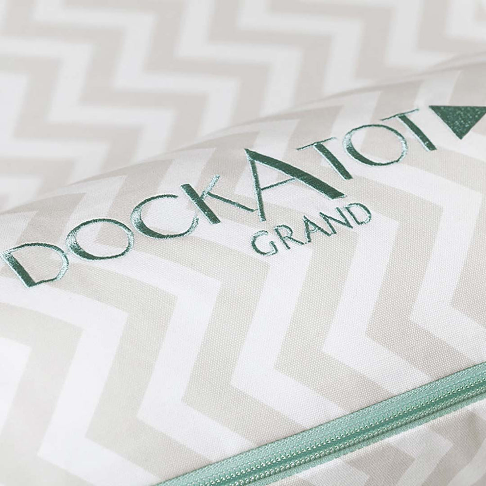 DockATot Grand Cover - Silver Lining-Baby Nest Covers- | Natural Baby Shower