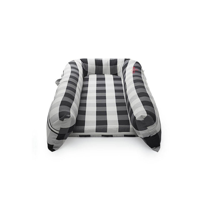 DockATot Grand Cover - Charcoal Buffalo-Baby Nest Covers- | Natural Baby Shower