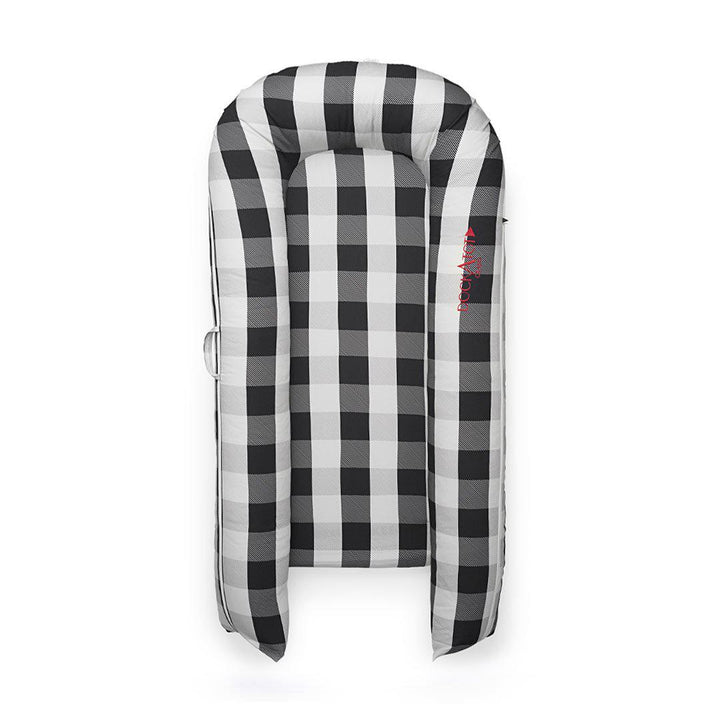 DockATot Grand Cover - Charcoal Buffalo-Baby Nest Covers- | Natural Baby Shower
