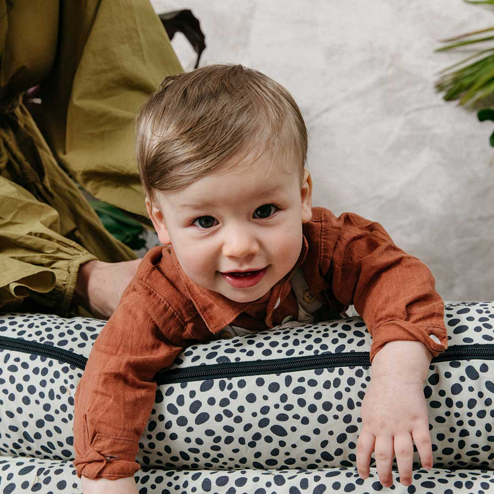 DockATot Grand Dock - Painted Spots-Baby Nests- | Natural Baby Shower