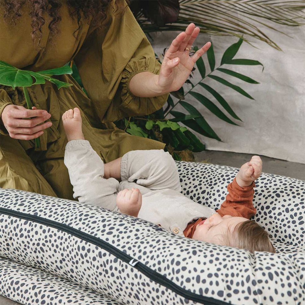 DockATot Grand Cover - Painted Spots-Baby Nest Covers- | Natural Baby Shower