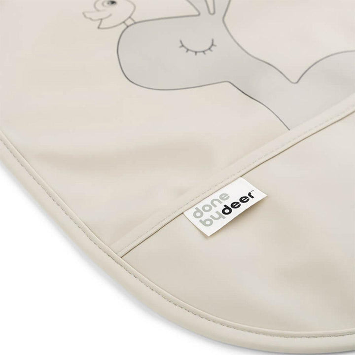 Done by Deer Velcro Bibs - Lalee - Sand - 2 Pack-Bibs- | Natural Baby Shower