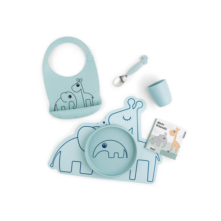 Done by Deer Dinner Time Goodie Box - Blue-Feeding Sets- | Natural Baby Shower