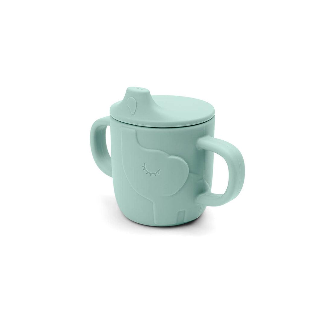 Done by Deer Peekaboo Spout Cup - Elphee - Blue-Cups- | Natural Baby Shower